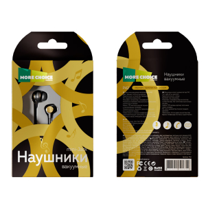 Купить Наушники More choice P42 (Black Gold)